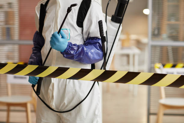 Professional Biohazard technician working in Stanton, MI